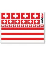 Flaggenaufkleber - Deutschland