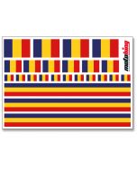 Flaggenaufkleber - Deutschland