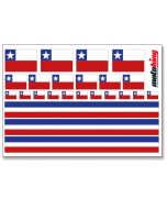 Flaggenaufkleber - Deutschland