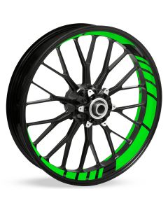 Felgenbettaufkleber im GP Design NEON