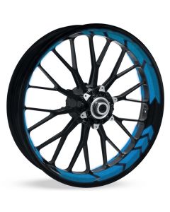 Felgenbettaufkleber im Arrow Design Reflektierend