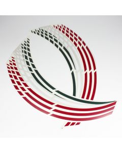 Felgenrandaufkleber GP Italy