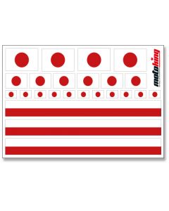 Flaggenaufkleber - Deutschland