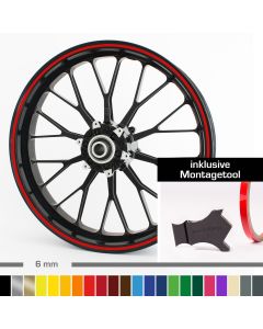 Felgenrandaufkleber Auto