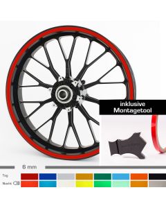 Felgenrandaufkleber Auto