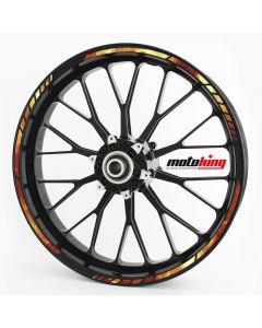 Felgenrandaufkleber GP Feuer