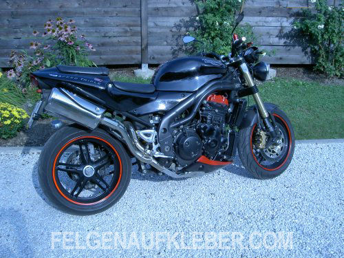 Felgenrandaufkleber f&uuml;r Highland