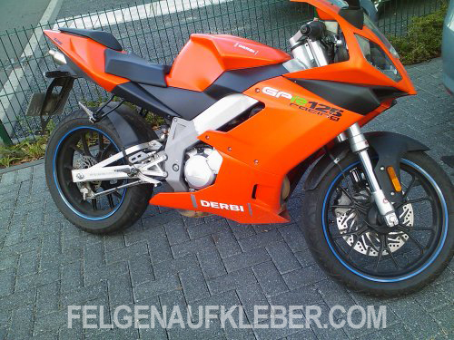 Felgenaufkleber Hyosung