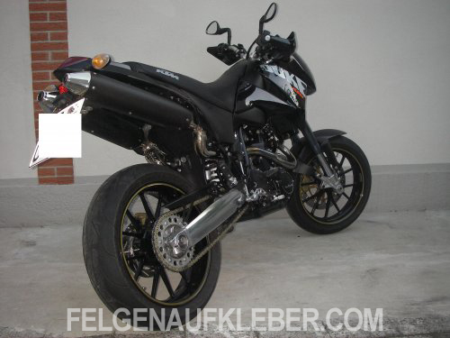 Moto Guzzi Felgenrandaufkleber