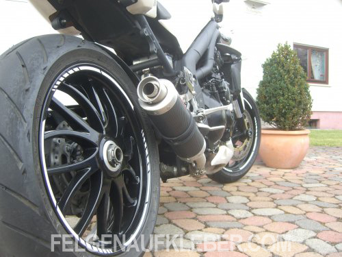 Triumph Felgenrandaufkleber